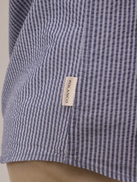 CAMISA POLANCO ESTURA AZUL