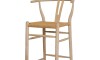 Butaca Taburete - Madera Natural - Olmo Wishbone Butaca Taburete - Madera Natural - Olmo Wishbone