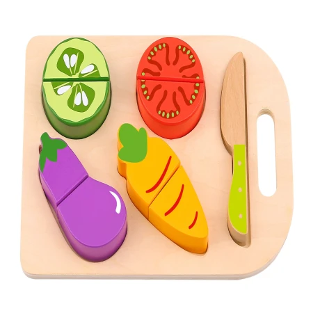 Cutting vegetables 10 pzs Tooky Toy Cutting vegetables 10 pzs Tooky Toy