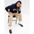 V-HERITAGE LOGO PO TAPESTRY NAVY