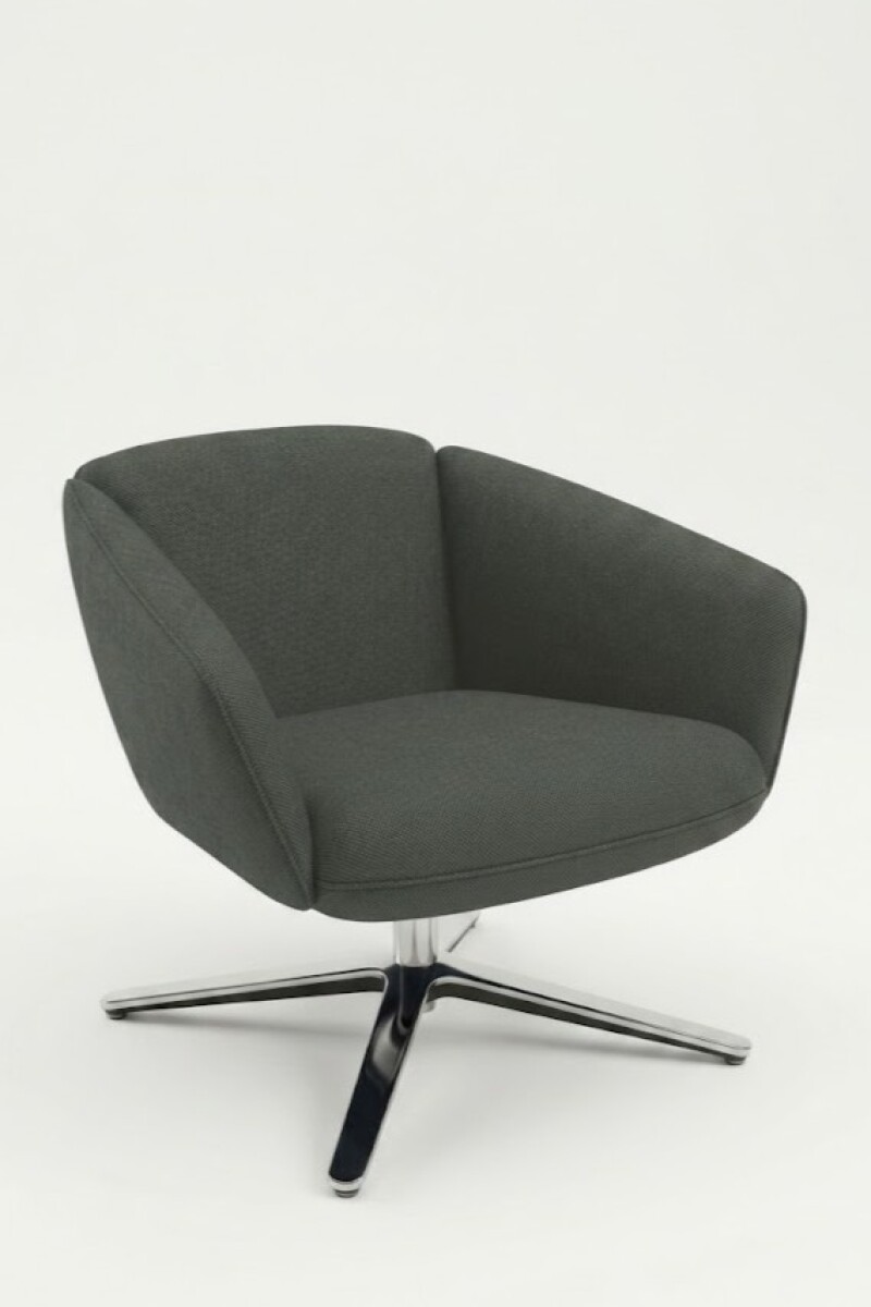 Poltrona Zucca-R - Gris topo 