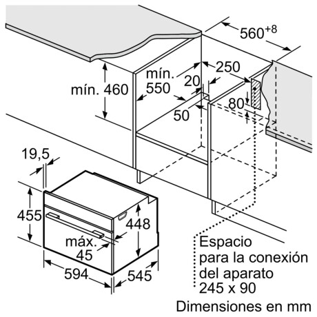 MICROONDAS NEGRO 900W CFA634GS1