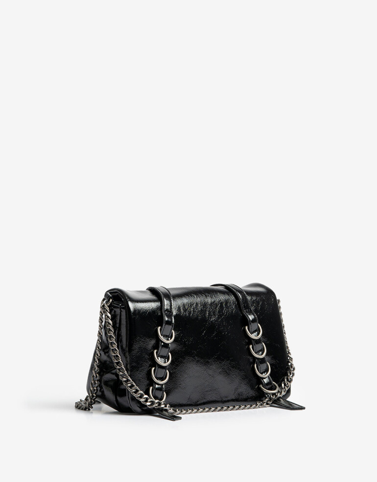 Bandoleras Bandolera Con Cadenas - Negro