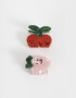 Hebillas Infantiles Con frutas Hebillas - Combinacion Tricolor