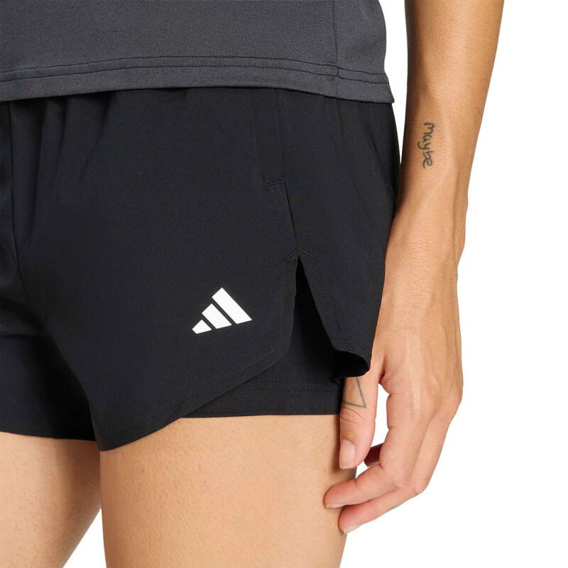 Short de Mujer Adidas Workout Essentials 2 En 1 Negro