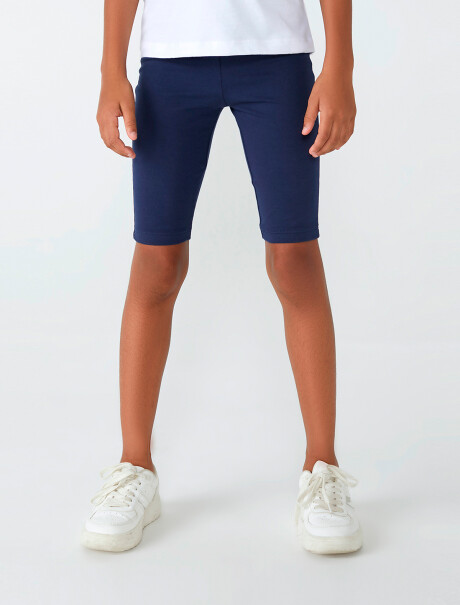 BERMUDA BÁSICA AZUL OSCURO