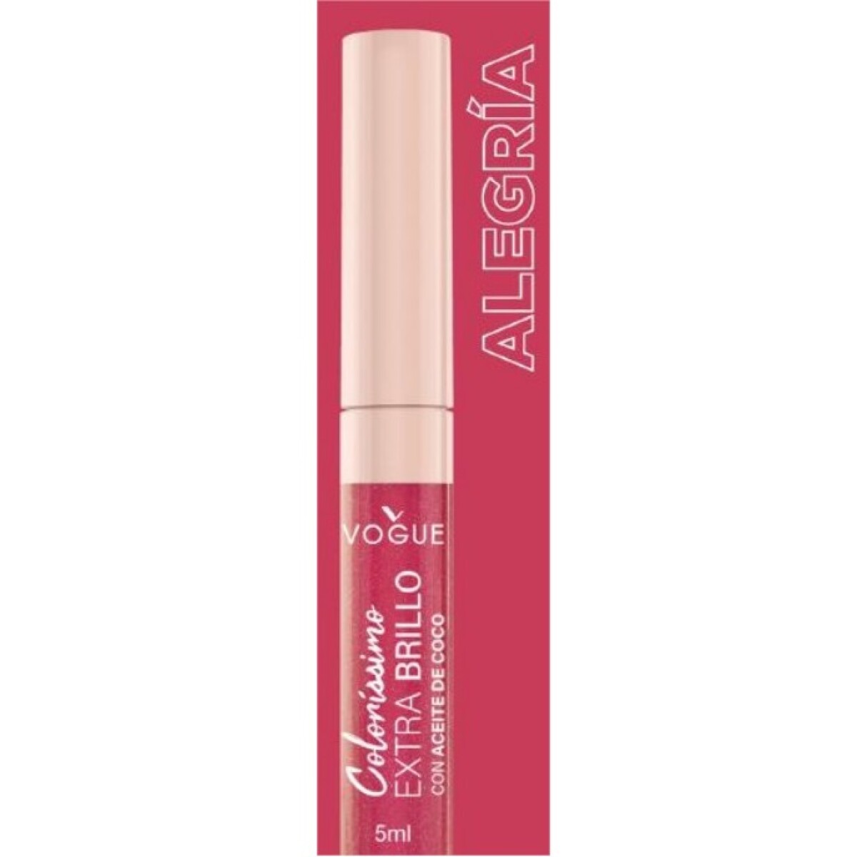 Labial Vogue Colorissimo Extra Brillo Alegria 