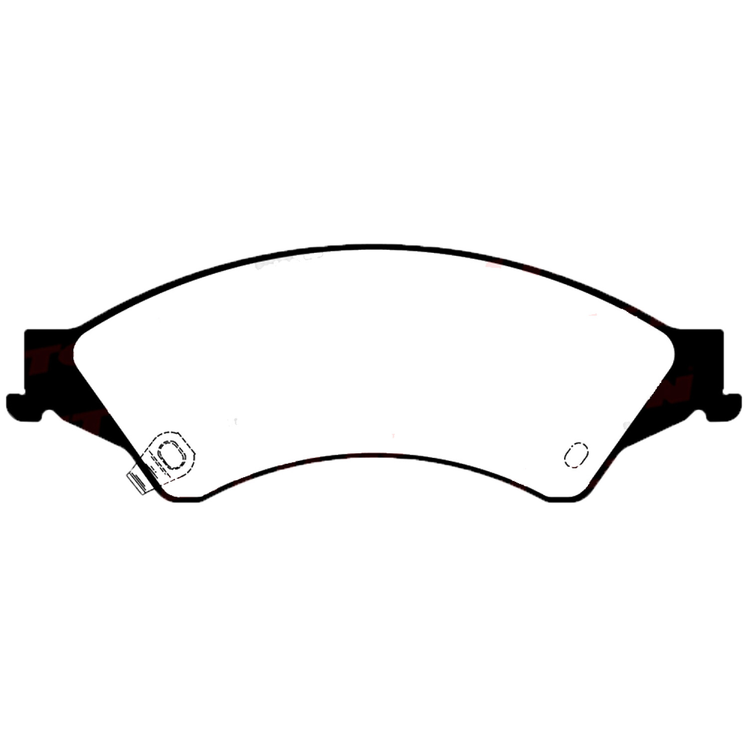 PASTILLAS DE FRENO FORD RANGER 2 5 2012/ (PGD1676) DURBLOC Cymaco