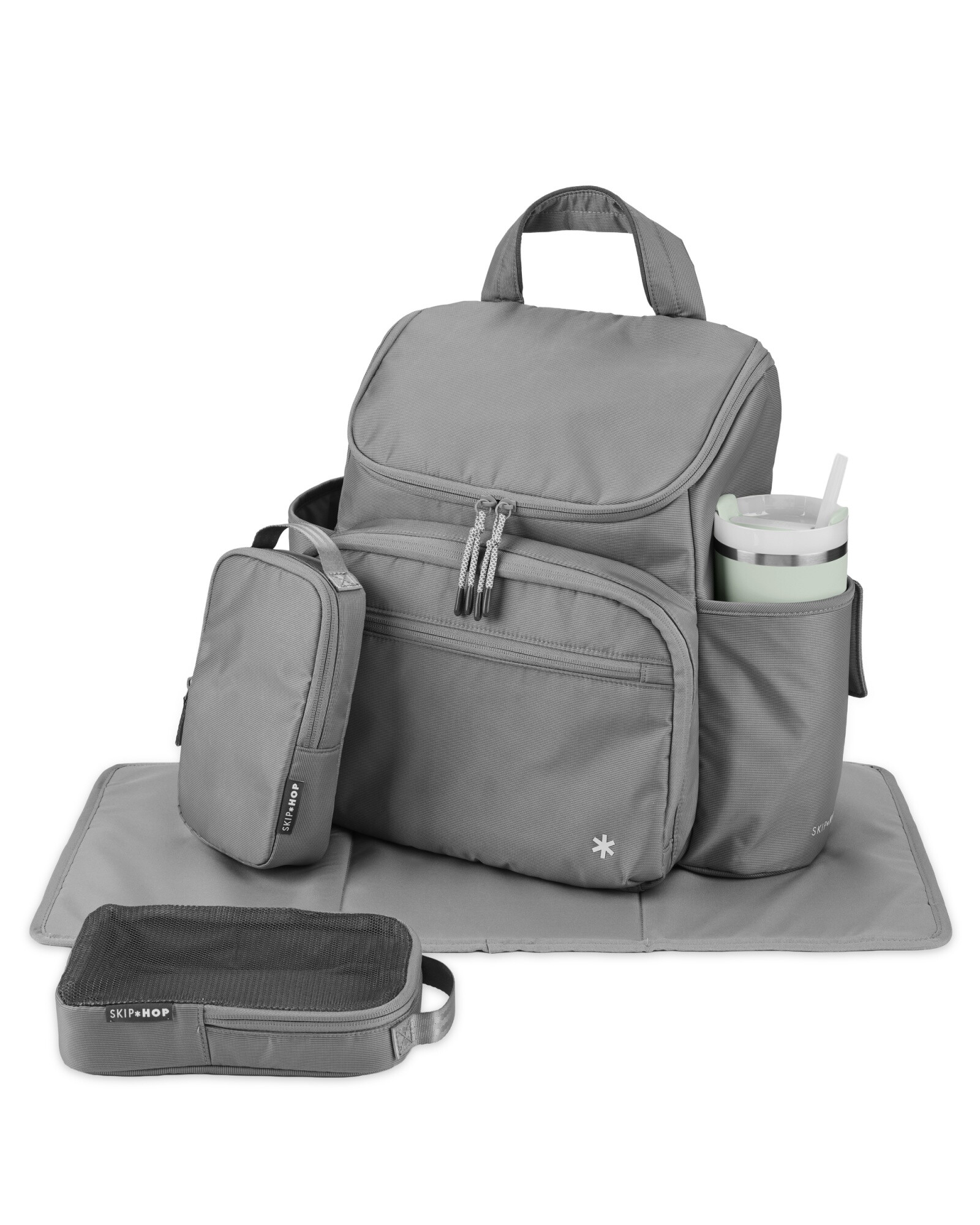Mochila maternal Forma Next, gris Sin color