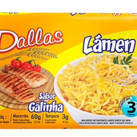 PASTA INSTANTANEA DALLAS 60G POLLO PASTA INSTANTANEA DALLAS 60G POLLO