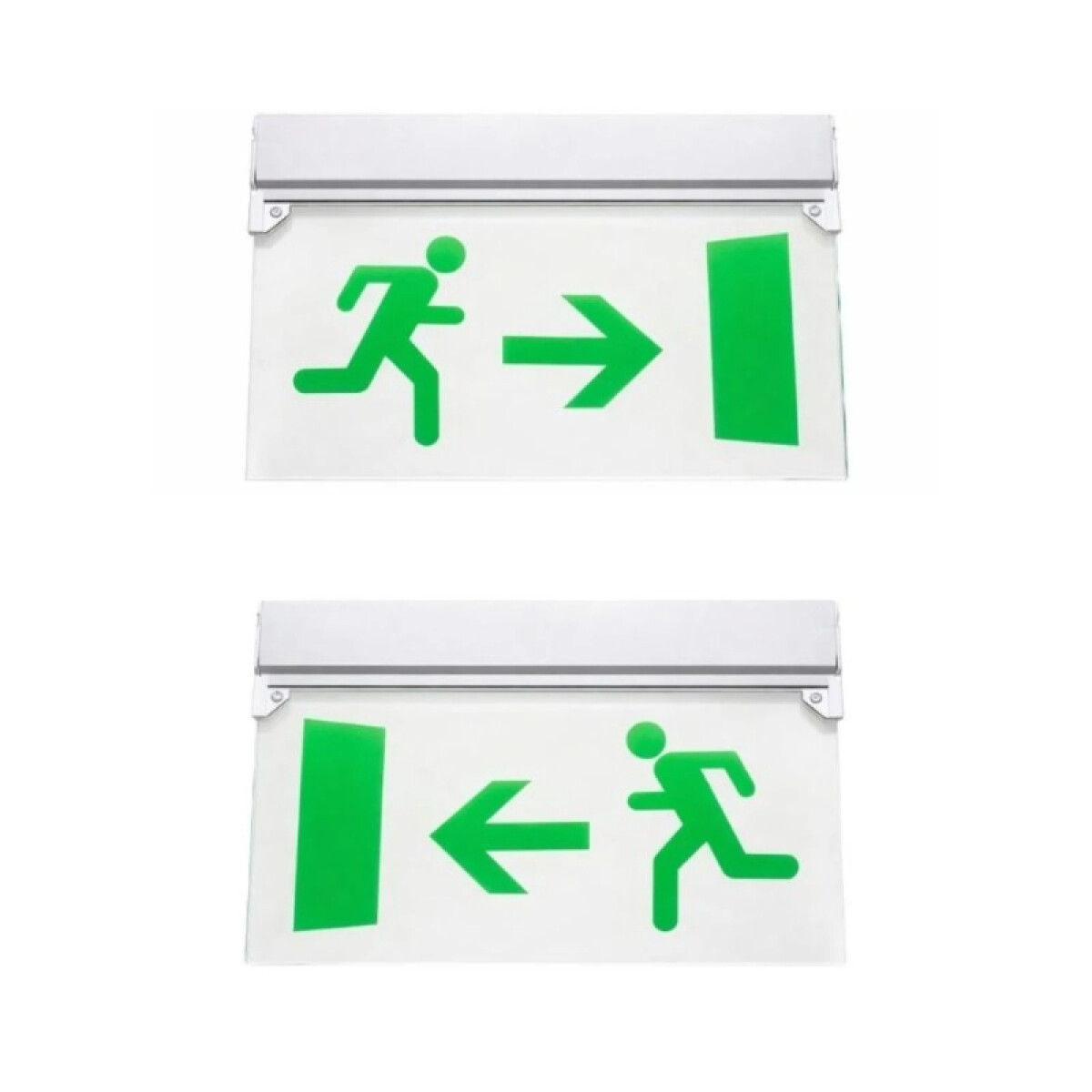 Cartel LED Emergencia Derecha o Izquierda 