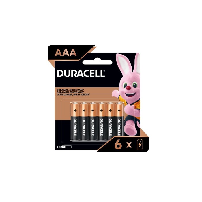 DURACELL PILA AAA 48PQ/ X4+2 GRATIS PACK única