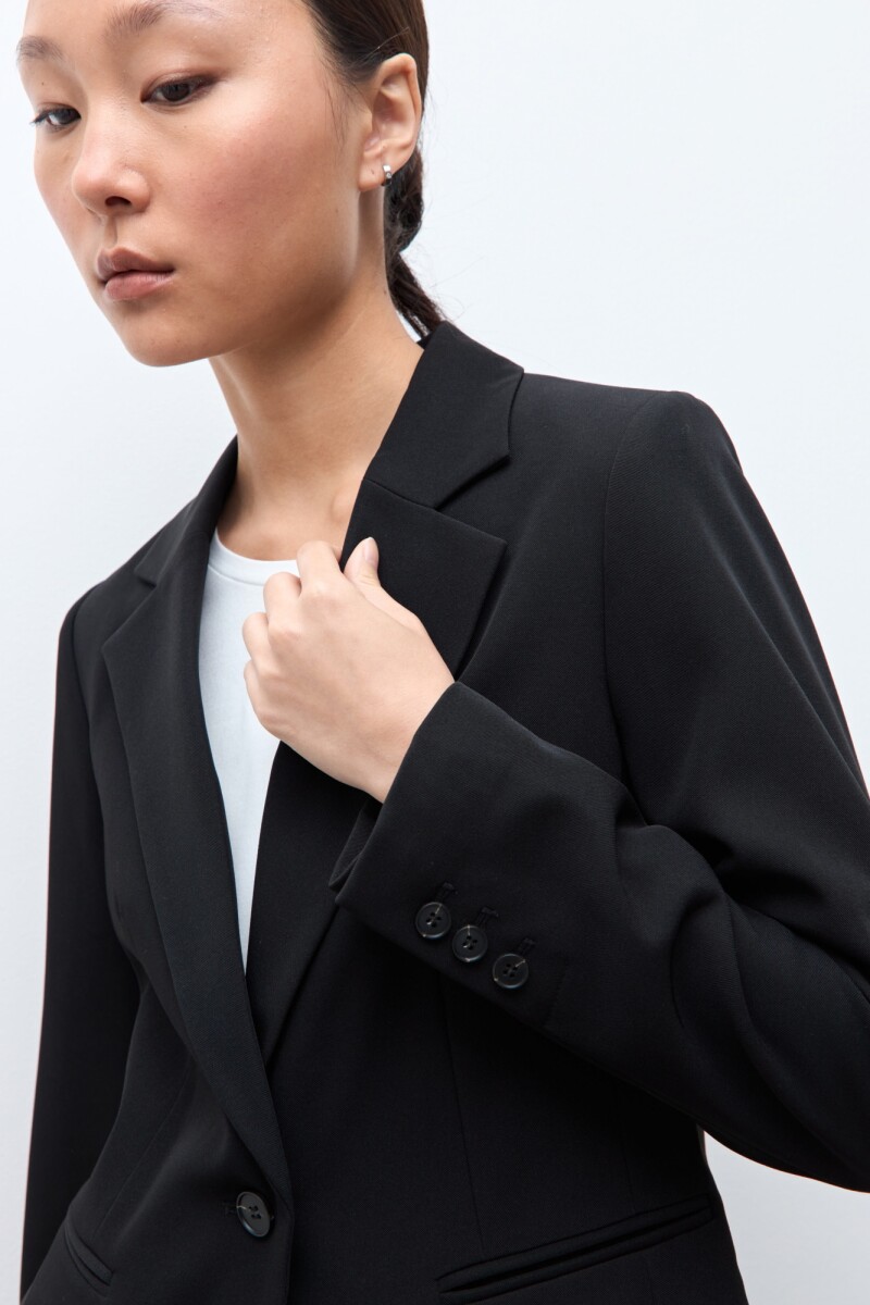 Blazer clásico negro