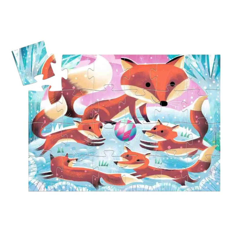 Puzzle Silueta Zorro 24 Piezas Djeco Puzzle Silueta Zorro 24 Piezas Djeco