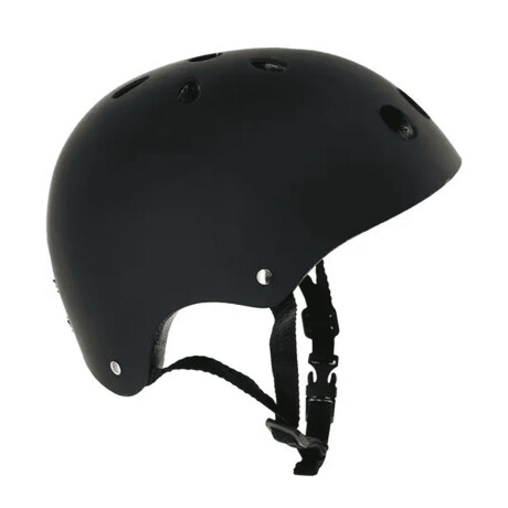 Casco Profesional Adulto Skate Roller Bicicleta Bmx Negro