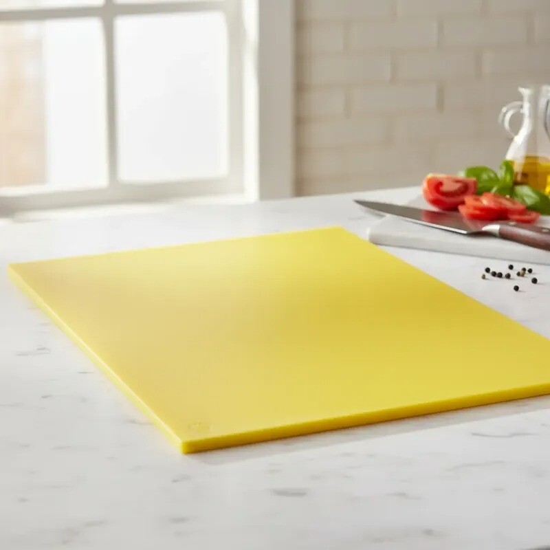 Tabla de picar en polipropileno Amarilla - F/CBYL-1824 Tabla de picar en polipropileno Amarilla - F/CBYL-1824