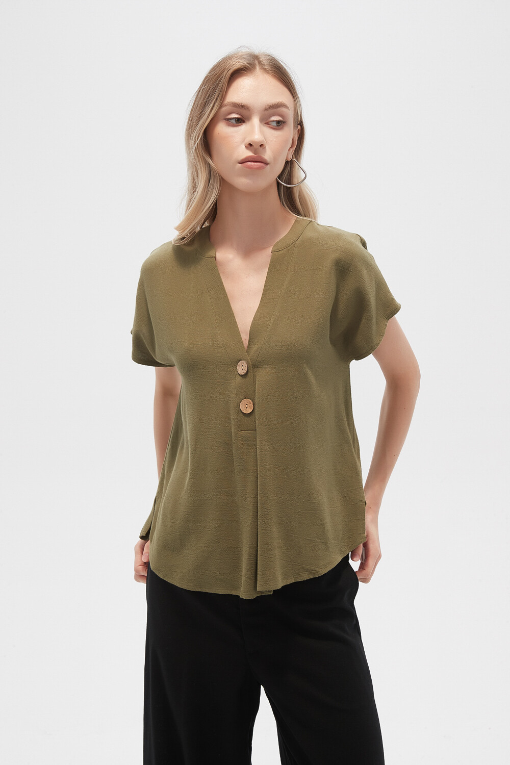 Blusa Limbani Verde Oliva