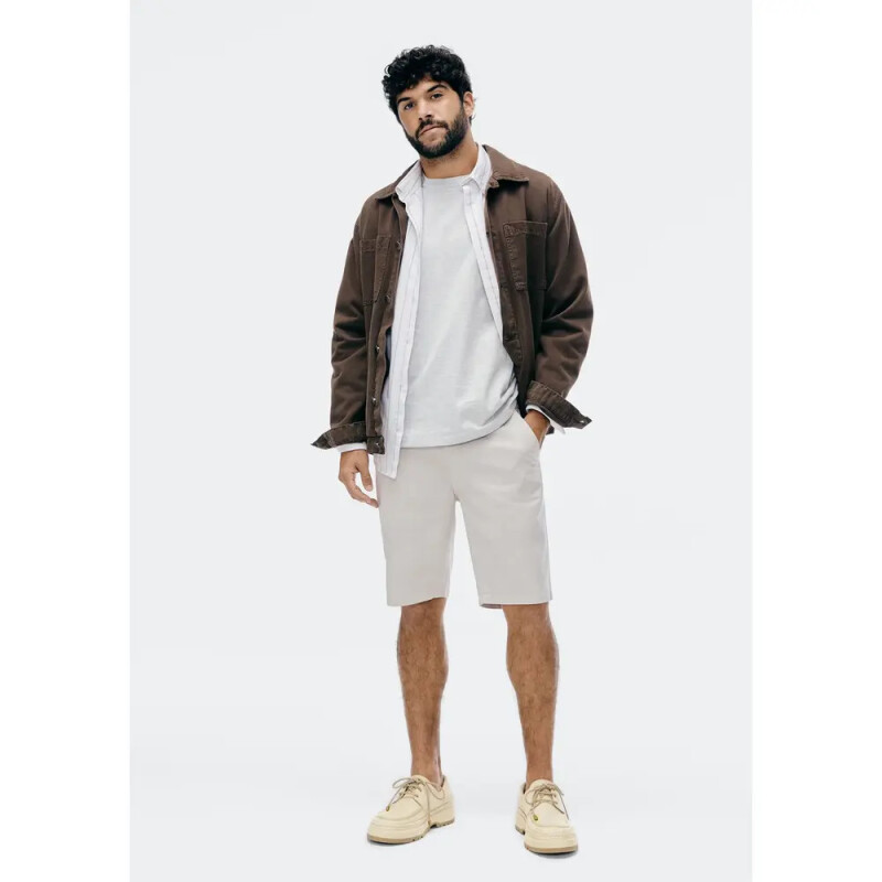 CAMISETA MM MASC BRANCO MESCLA