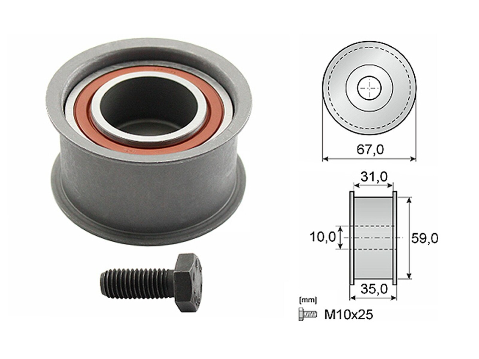 Tensor Guia Correa Dist. Audi A6/A4 94-01 