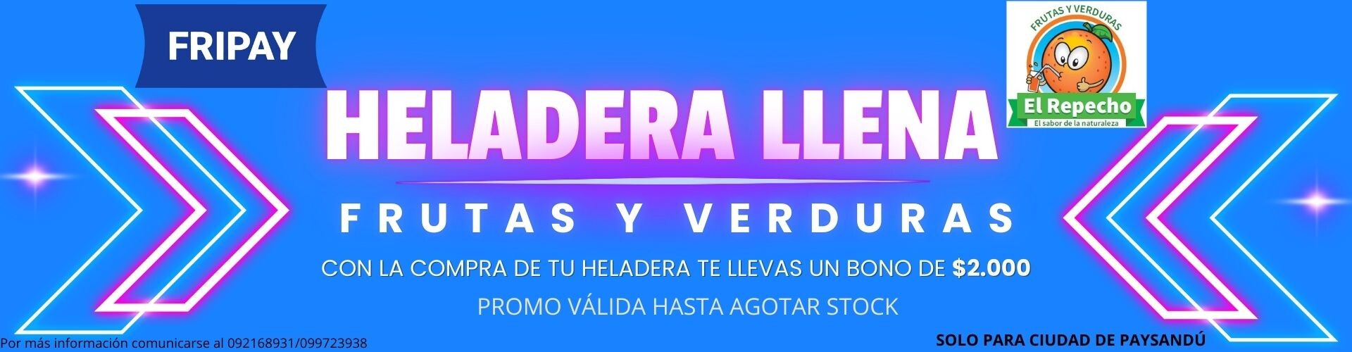 heladera llena