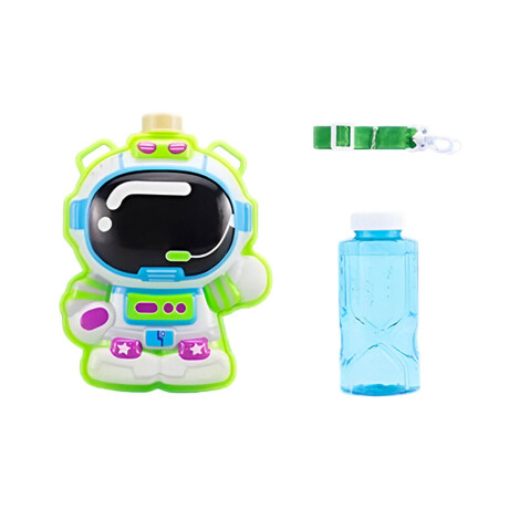 Pistola Burbujero Mochila Luz Y Sonido Astronauta Unicornio Astronauta