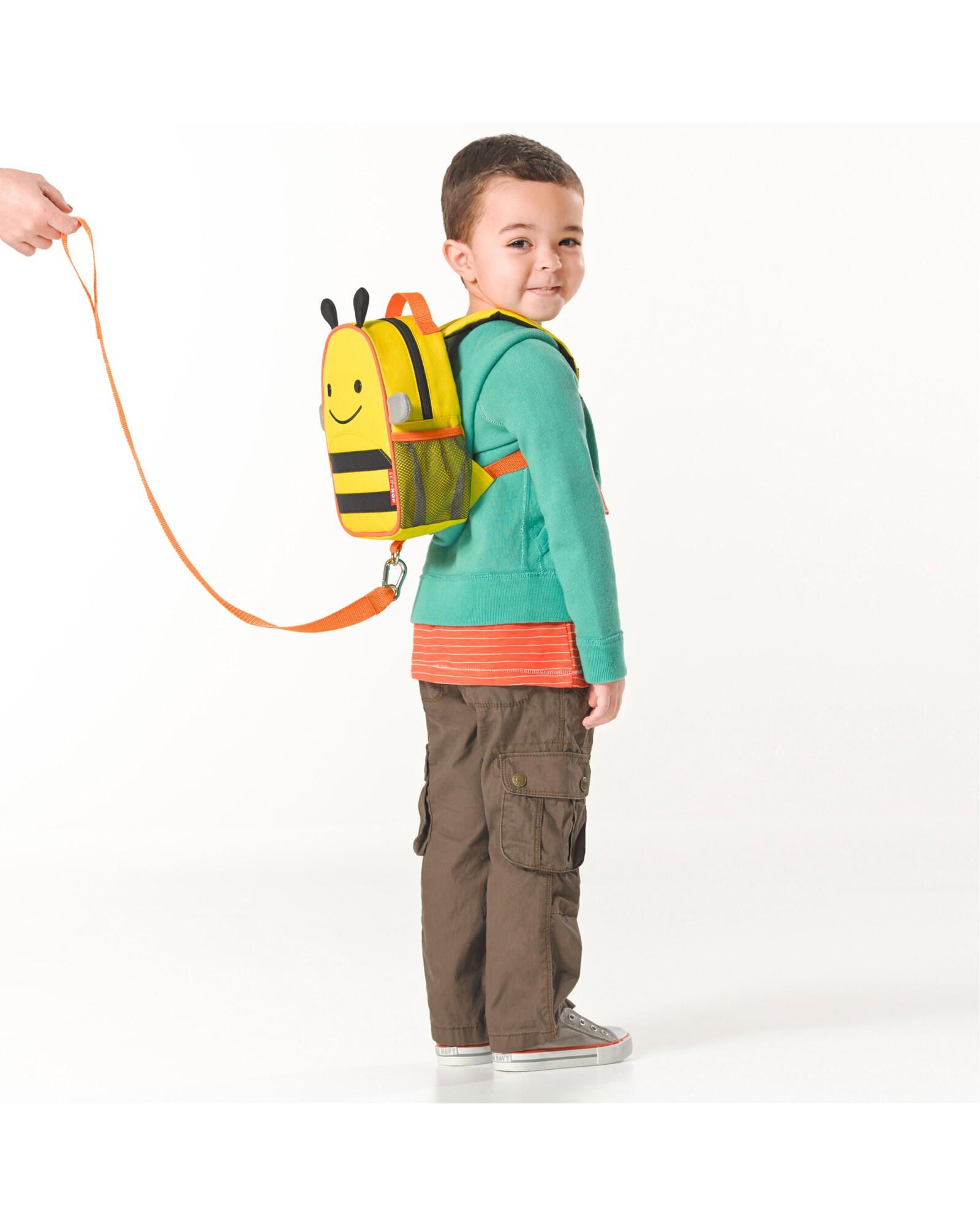 Mochila con arnés, diseño abeja Mochila con arnés, diseño abeja