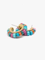 Pendiente Pearl Jam multicolor