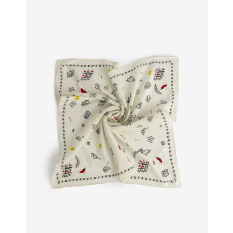 Pañuelos Raso Algodón Combinacion Multicolor