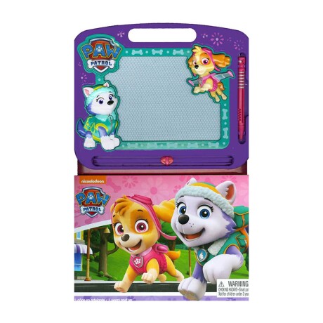 Libro y pizarra mágica chicas de Paw Patrol 001