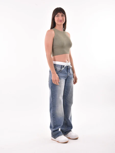 MUSCULOSA JARI VERDE MILI