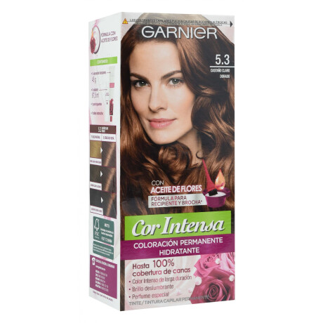 COLORACION NUTRISSE COR INTENSE 53 CASTAÑO CLARO COLORACION NUTRISSE COR INTENSE 53 CASTAÑO CLARO