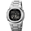 Reloj Skmei 2004SIBK Digital Unisex Plateado con Pantalla Negra Reloj Skmei 2004sibk Digital Unisex Plateado Con Pantalla Negra