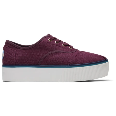 Championes Toms Heritage Plataforma Violeta