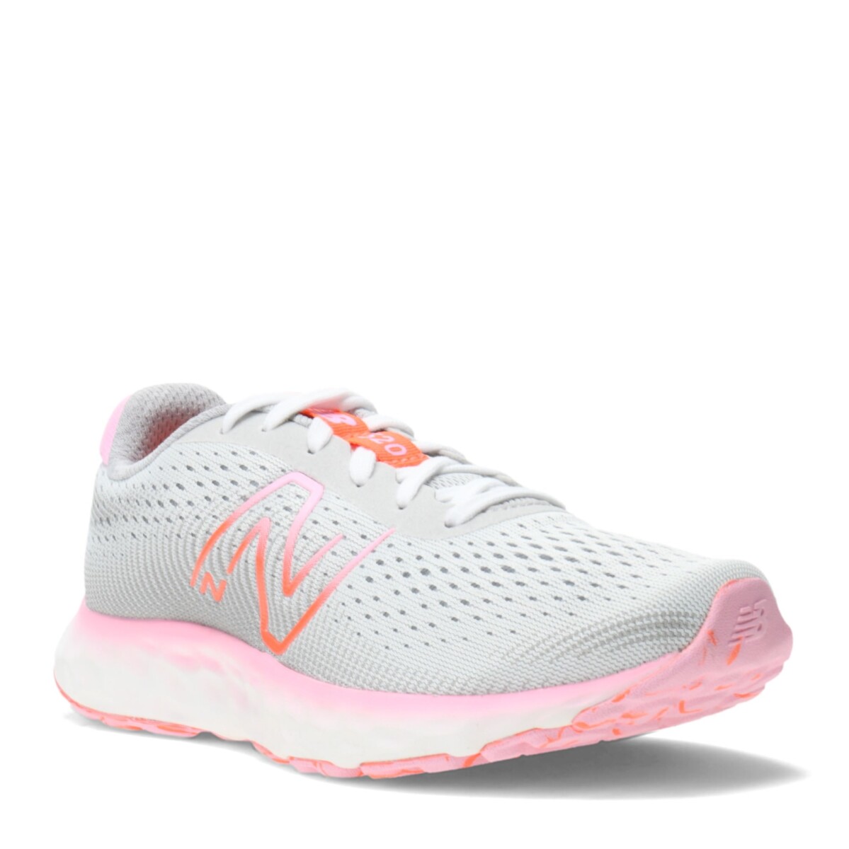 Championes de Mujer New Balance 520 V8 - Gris - Rosa - Anaranjado 