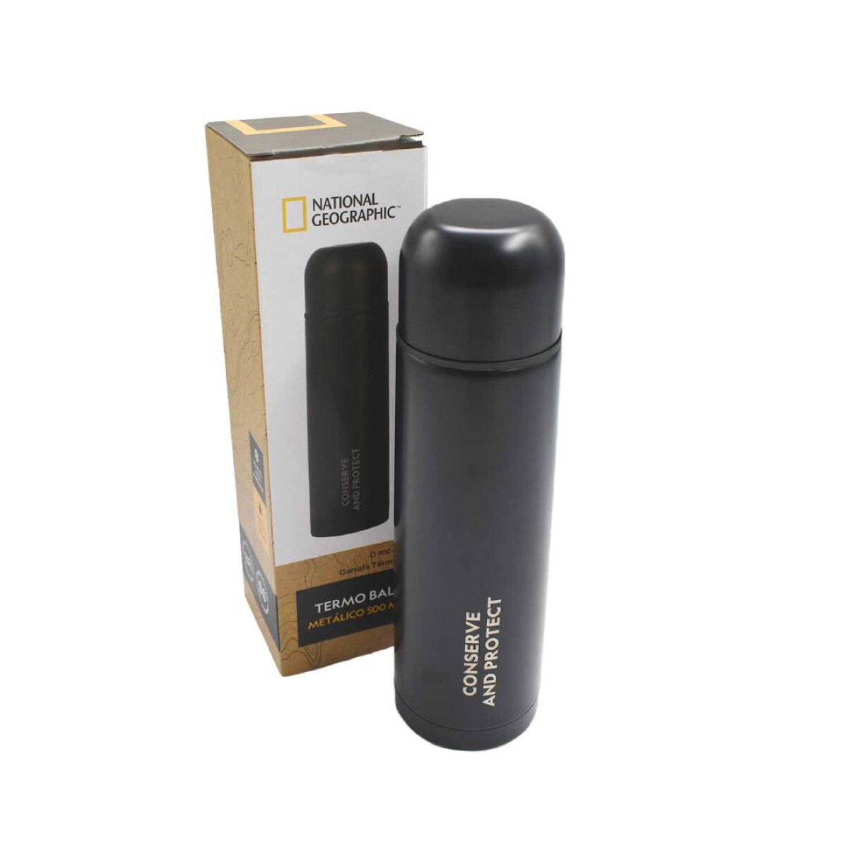 Termo National Geographic Bala 500 ml - Negro 