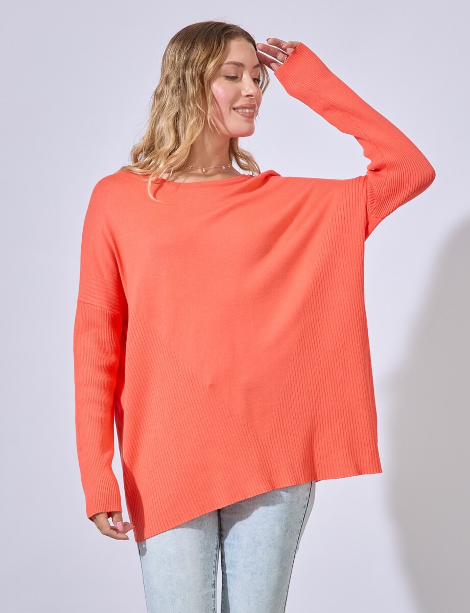 Buzo Oversize - Coral 