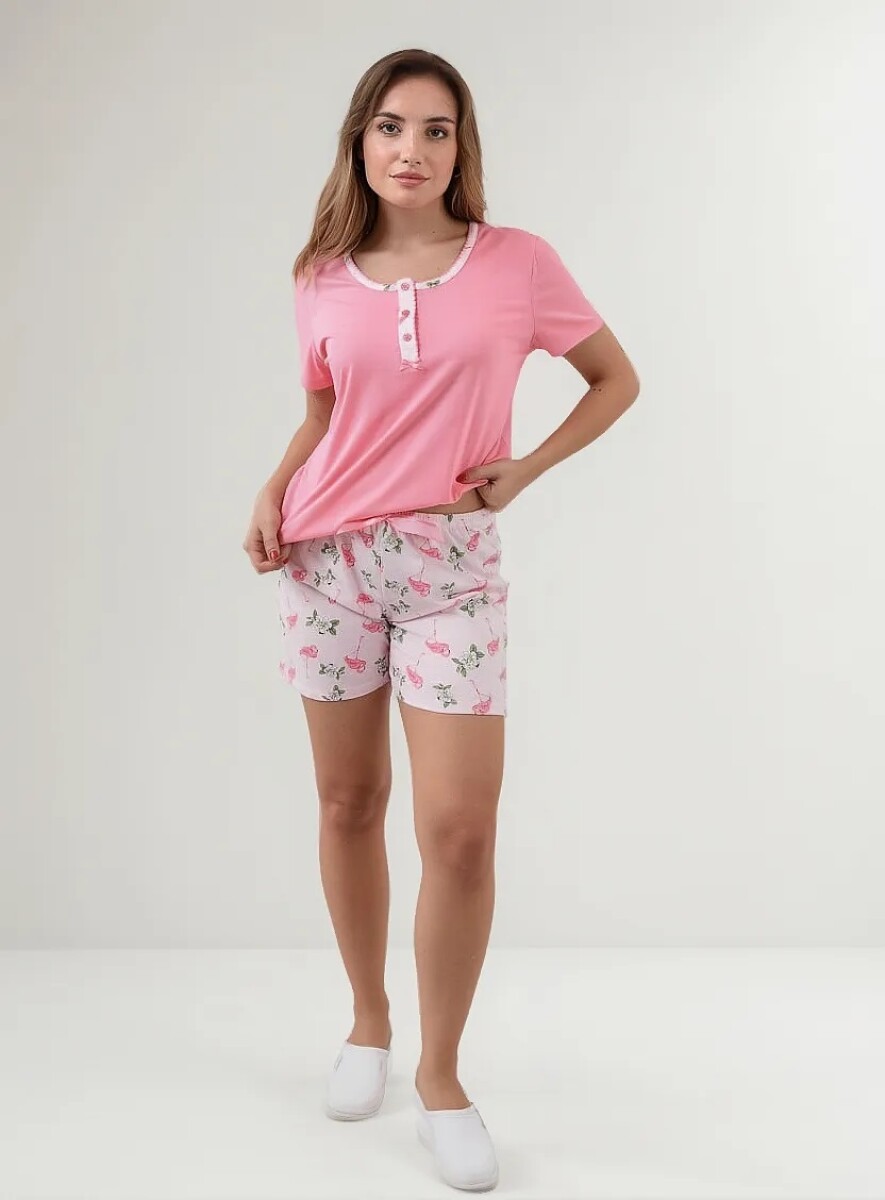 PIJAMA M/C FLAMINGO 