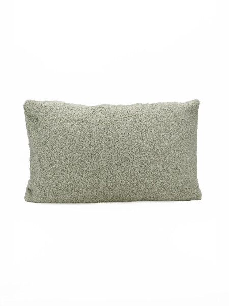 FUNDA DE ALMOHADON TEDDY VERDE