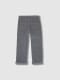 Pantalon Lig. Acampanado De Sarga Gris