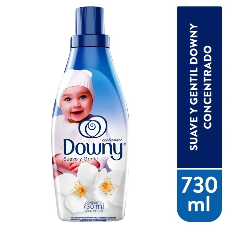 Suavizante Para Telas Downy Suave Y Gentil 730 Ml. Suavizante Para Telas Downy Suave Y Gentil 730 Ml.