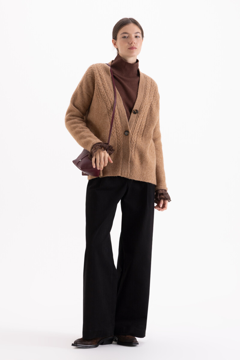 CARDIGAN ANTONIA Camel