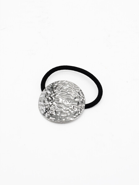COLITA CIRCULAR PLATEADO