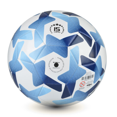 Pelota Uruguay SW3 N°5 Diámetro 22CM CELESTE-BLANCO