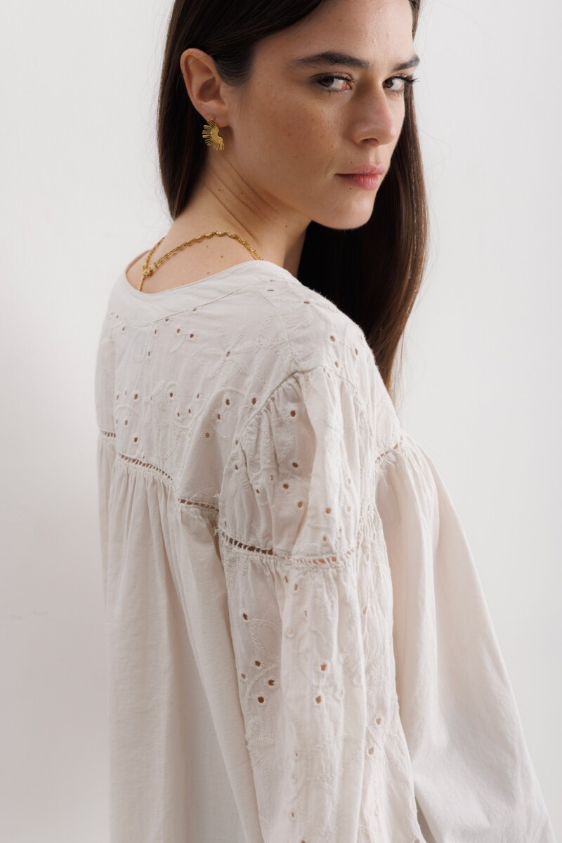Camisa Albena Beige