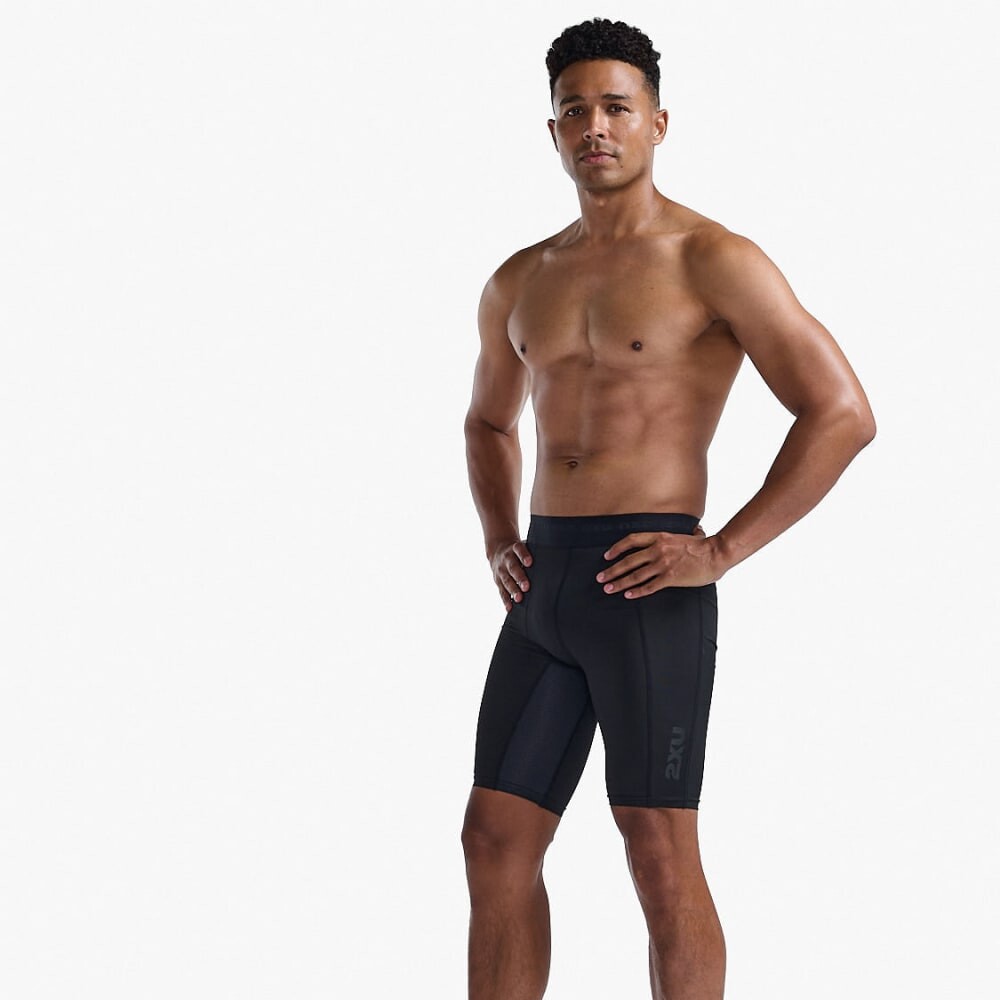 Base Layer Compression Shorts - Hombre Black/nero