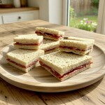 Seis Sándwiches de Bondiola y Queso Seis Sándwiches de Bondiola y Queso