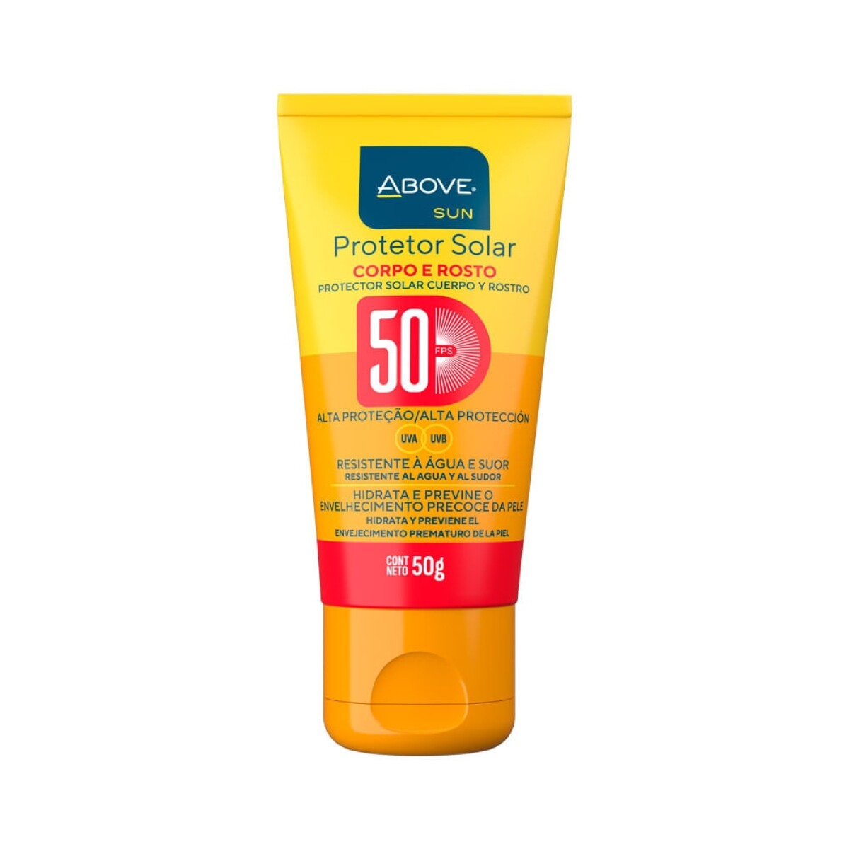 PROTECTOR SOLAR ABOVE CREMA 50G FACTOR 50 