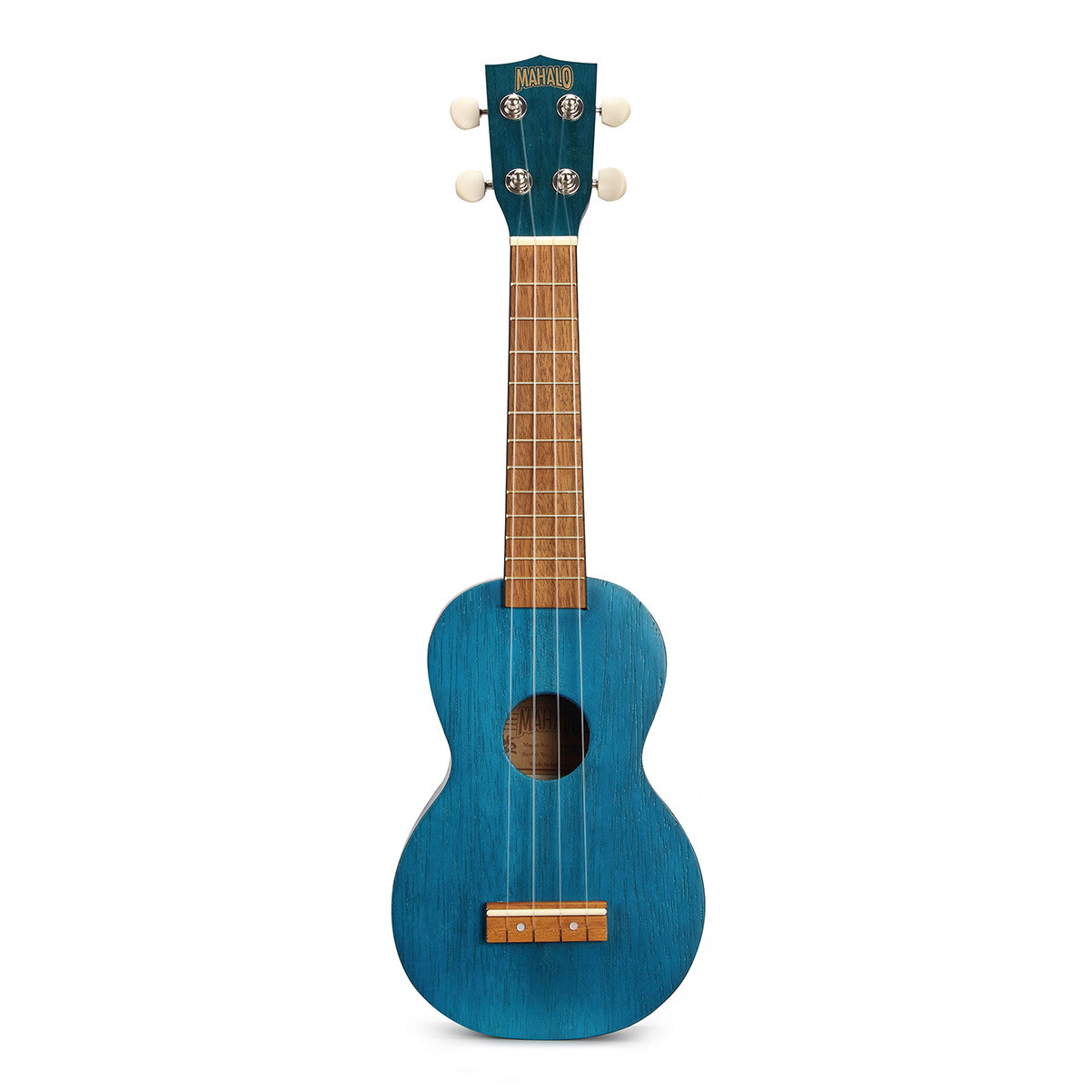 Ukelele Mahalo Soprano Mk1 Kahiko Azul Con Funda 