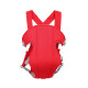 Porta Bebé de Hombros Tipo Silla Ajustable Rojo