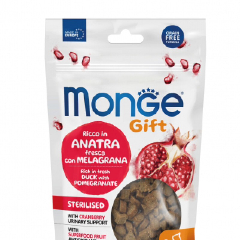 Monge Gift Meat Minis Cat Sterilised 50 grs Monge Gift Meat Minis Cat Sterilised 50 grs